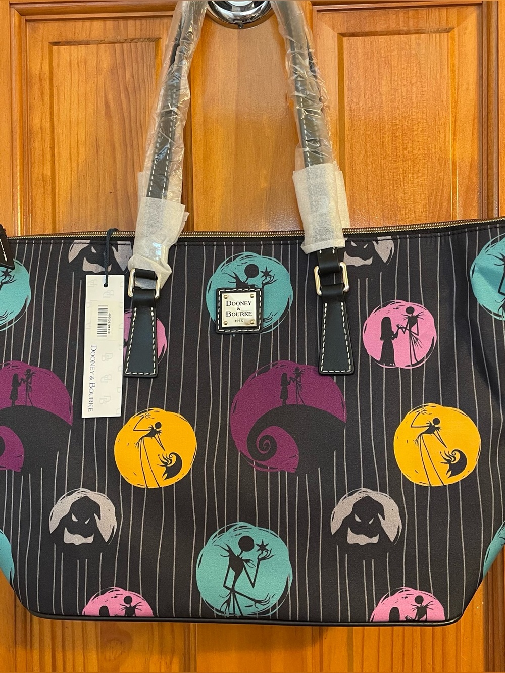 BNWT DISNEY DOONEY & BOURKE NIGHTMARE BEFORE CHRISTMAS TOTE BAG Handbag Jack